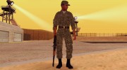 Боец ВДВ для GTA San Andreas миниатюра 1