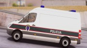 Mercedes Sprinter - BIH Police Van для GTA San Andreas миниатюра 3