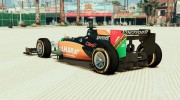 Force india2 F1 for GTA 5 miniature 2