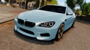 BMW M6 для GTA 4 миниатюра 1