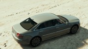 Audi A8 для GTA 5 миниатюра 4