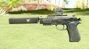 Beretta 92 (Silenced) для GTA San Andreas миниатюра 1