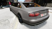 Audi A8 Limo для GTA 4 миниатюра 3