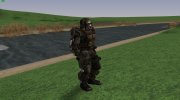 Командир группировки Тёмные сталкеры в облегченном экзоскелете из S.T.A.L.K.E.R v.2 para GTA San Andreas miniatura 3