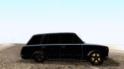 ВАЗ 2102 Gold для GTA San Andreas миниатюра 5