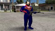 Superman Outfit for Trevor 1.0 для GTA San Andreas миниатюра 4
