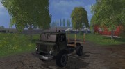 ГАЗ 66 Лесовоз для Farming Simulator 2015 миниатюра 1