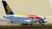 Airbus A380-800 Singapore Airlines Singapores 50th Birthday Livery (9V-SKI) para GTA San Andreas miniatura 3