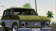 Chevrolet Veraneio для GTA San Andreas миниатюра 1
