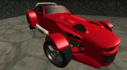 Donkervoort D8 GTO v.2 для GTA San Andreas миниатюра 1