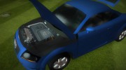 Audi TT для GTA Vice City миниатюра 4