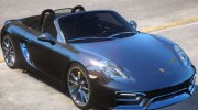 Porsche Boxster GTS для GTA 4 миниатюра 6