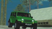 Jeep Wrangler Unlimited Rubicon 2013 для GTA San Andreas миниатюра 5
