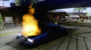Езда на взорванном авто для GTA San Andreas миниатюра 1