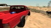 Jeep Comanche для GTA San Andreas миниатюра 4