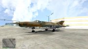 Mig-21 Syrian Army Aviation для GTA San Andreas миниатюра 1