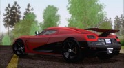 Koenigsegg Agera R Racer para GTA San Andreas miniatura 21