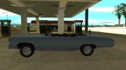 Chevrolet Impala 1971 convertible para GTA San Andreas miniatura 5
