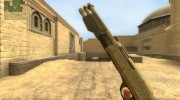 Reno gold/dust camo + sound and shells  m3 para Counter-Strike Source miniatura 3