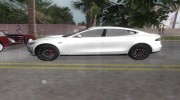 2014 Tesla Model S P85D для GTA Vice City миниатюра 5