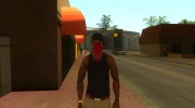 Бандит из Bloods 1 для GTA San Andreas миниатюра 1