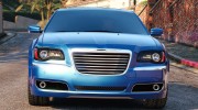 2012 Chrysler 300 SRT8 1.0 для GTA 5 миниатюра 2
