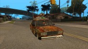 ВАЗ 2107 Ржавый Гринго para GTA San Andreas miniatura 1