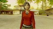 Chloe Frazer (Uncharted 3) для GTA San Andreas миниатюра 1