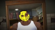 Smiley Mask (GTA Online Diamond Heist) для GTA San Andreas миниатюра 1