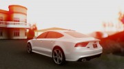 Audi RS7 Sportback 2015 for GTA San Andreas miniature 4