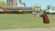 Smith And Wesson M29 Revolver (Chrome) for GTA San Andreas miniature 1