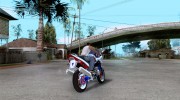 Honda CBR1100XX для GTA San Andreas миниатюра 4