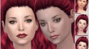 Phoebe facemask for Sims 4 miniature 2