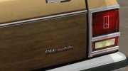 Oldsmobile Custom Cruiser 1980 clean body & Wood для GTA San Andreas миниатюра 18