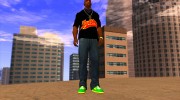 Новые зелёные кросовки para GTA San Andreas miniatura 1