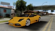 Lamborghini Murcielago LP640 для GTA San Andreas миниатюра 1