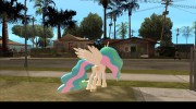 Celestia (My Little Pony) para GTA San Andreas miniatura 2