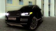 Range Rover SVA для GTA San Andreas миниатюра 1