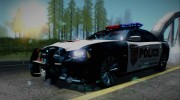 2012 Dodge Charger SRT8 Police interceptor LSPD для GTA San Andreas миниатюра 10