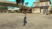 Lightsabre v2 Cyan для GTA San Andreas миниатюра 5