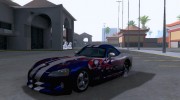 Dodge Viper SRT-10 Coupe для GTA San Andreas миниатюра 8