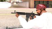M4A4 из CSGO для GTA San Andreas миниатюра 5