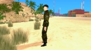 Солдат российской армии для GTA San Andreas миниатюра 2
