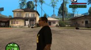 Футболка для модератора Crow para GTA San Andreas miniatura 4