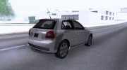Audi S3 для GTA San Andreas миниатюра 4