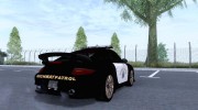 Porsche 911 GT2 RS (997) Police para GTA San Andreas miniatura 3
