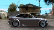 BMW M3 GTR для GTA San Andreas миниатюра 5