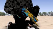 DE-Born Beast CFS 2018 POSE (desert eagle) для GTA San Andreas миниатюра 2