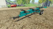Cochet header trailer for Farming Simulator 2015 miniature 1