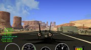 F-14 Tomcat HQ для GTA San Andreas миниатюра 6